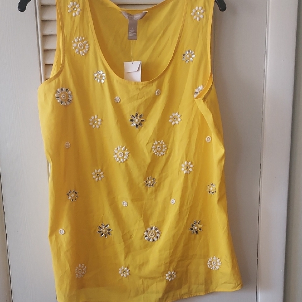 Banana Republic Embellished Top